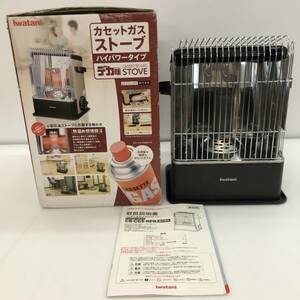 No.4819 ★1円～ 【カセットガス ストーブ】 イワタニ カセットガスストーブ デカ暖 STOVE ハイパワータイプ CB-CGS-HPR 中古品