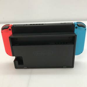 No.4824 ★1円～ 【SWITCH本体】 NINTENDO SWITCH 旧型 本体 グレー Joy-Con(L:ネオンブルー/R:ネオンレッド) Switchドック 他 ジャンク品の画像5