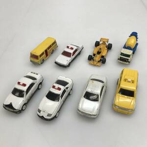 No.4971 ★1円～ 【ミニカー セット】 トミカ tomica おしゃべりトミカ パトカー タクシー バス レーシングカー タンクローリー ジャンク品