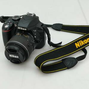 No.5167★1円～【Nikon】Nikon ニコン デジタル一眼レフカメラ D3300 18-55 DX VR ブラック デジカメ ジャンク品 の画像1