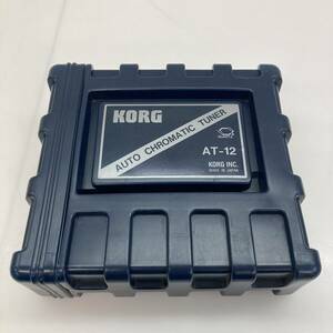 No.4922★1円～【KORG】コルグ・オートクロマチックチューナー AT-12 入電確認のみ済み ジャンク品扱い