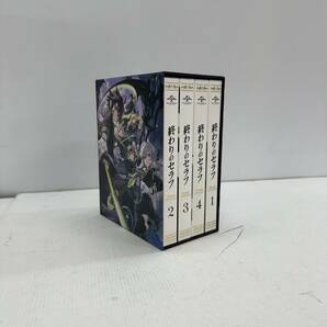 No.4673★１円～【DVD+Blu-ray】終わりのセラフBOX付き 全4巻 中古品の画像1