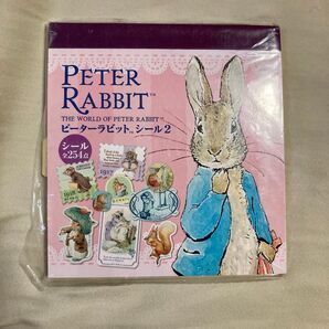 【新品】ピーターラビットシール シール全254点 2 (まるごとシールブック) ビアトリクス・ポター/絵
