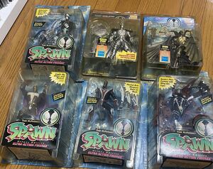 ジャンク SPAWN フィギュア まとめ売り 6体セット 限定 ナンバリング ゴールド シルバー