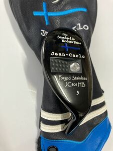 ジャンカルロ　Jean-CarIo JC501HB ＃3 (21°) ヘッド　純正ヘッドカバー付き