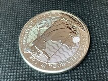 31.1グラム 2024年 (新品) イギリス「ブリタニア」純銀 1オンス 銀貨 (チャールズ3世)_画像5