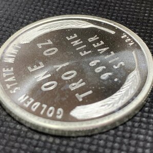 31.1グラム (新品) アメリカ「リンカーン ウィートセント」純銀 1オンス メダルの画像6