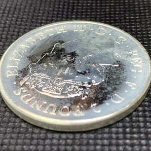 31.1グラム 2022年 (新品) イギリス「神話と伝説・リトルジョン」純銀 1オンス 銀貨の画像6
