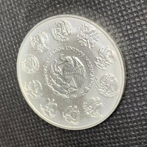 31.1グラム 2021年 (新品) メキシコ 「リベルタッド」純銀 1オンス 銀貨の画像4