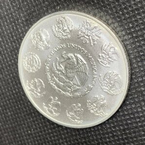 31.1グラム 2021年 (新品) メキシコ 「リベルタッド」純銀 1オンス 銀貨の画像4