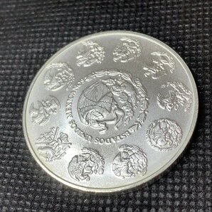 31.1グラム 2021年 (新品) メキシコ 「リベルタッド」純銀 1オンス 銀貨の画像6