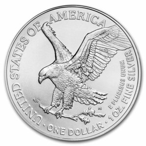 [保証書・カプセル付き] 2024年 (新品) アメリカ「イーグル・ウオーキング リバティ」純銀 1オンス 銀貨の画像2