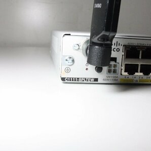 F5236 Cisco ISR1100 C1111-8PLTELAWQ V02 サービス統合型ルーター 初期化済 ACありの画像4