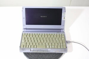 F5283【ジャンク】PCG-C2GPS SONY VAIO C1 通電OK! パーツ取などに