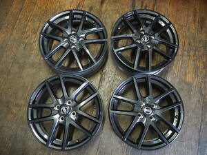 日産純正　Estilo　ツインスポーク　ホイール　16×5.5J　50　４穴　４本セット　中古美品！　PCD100