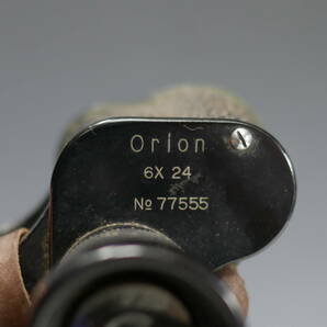 ◆日本光学【Orion 6×24】軍用双眼鏡 Tokyo Nippon No.77555 現状・ジャンク品 /日本光斈 NIKKO 日本帝国陸軍 海軍 将校の画像4