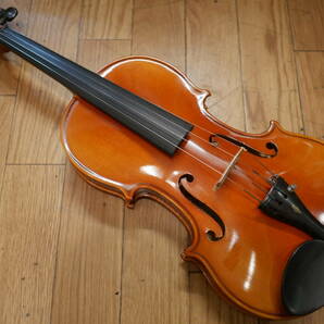 ◆K.Shimora【No.120】1991年 ドイツ製バイオリン 4/4 ハードケース・弓付属 下倉楽器の画像2