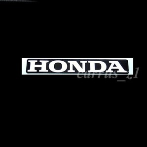 ホンダ 純正 ステッカー [HONDA]ホワイト/ブラック55mm 2枚Set/CB1000R VFR800X NC750X X-ADV CBR400R 400X CBR250RR CB125R PCX CB125Rの画像2