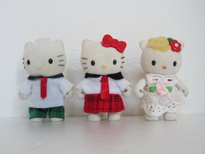  Hello Kitty flocky doll 2012 Daniel fi-fi- figure put on . change 