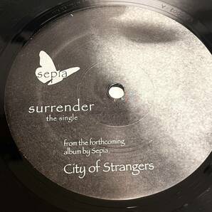 UNDERGROUND EVOLUTION SEPIA surrender the single city of strangers 12インチ レコードの画像3