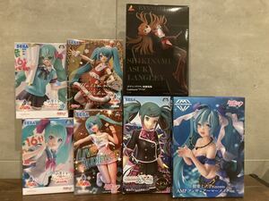 初音ミク プライズフィギュア　6体セット＋アスカ1体おまけ　未開封