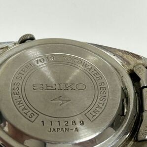 SEIKO5セイコー ファイブ アクタス デイデイト 7019-7070 自動巻き メンズ 腕時計 【中古品】の画像5