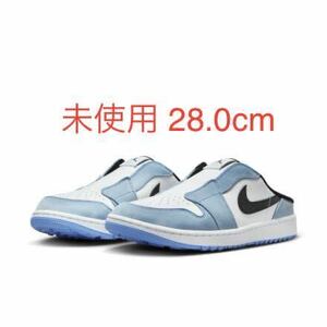 送料無料 28.0cm Nike Air Jordan 1 Mule Golf University Blue ナイキ エアジョーダン1 ミュール ゴルフ ユニバーシティブルー US10