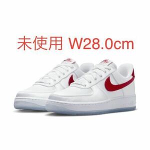 送料無料 W28.0cm 新品 未使用 Nike Air Force 1 Low Satin White Red ナイキ エアフォース1 ロー サテン ホワイト レッド US11