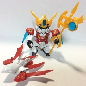 送料300円～ ※欠品 使用感あり 現状品 SDガンダム BB戦士 陸遜ゼータプラス 三国伝 三国志 ガンダム Zガンダム