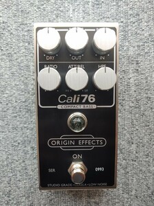 ORIGIN EFFECTS Cali76-CB '64 Black Panel Compressor Pedal　ベース用コンプレッサー エフェクター