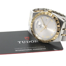 チュードル TUDOR 28603 ロイヤル デイデイト YGコンビ 自動巻き メンズ 良品 保証書付き_808672_画像2