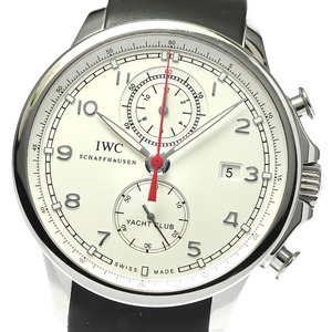 IWC IWC SCHAFFHAUSEN IW390211 ポルトギーゼ ヨットクラブ クロノグラフ 自動巻き メンズ _808033