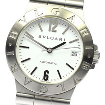 訳あり ブルガリ BVLGARI LCV35S ディアゴノ デイト 自動巻き メンズ _797119_画像1