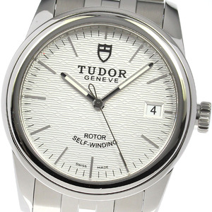  Tudor TUDOR 55000g llama - Date self-winding watch men's superior article box * written guarantee attaching ._811360