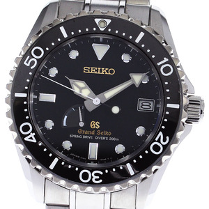 セイコー SEIKO SBGA031/9R65-0AN0 グランドセイコー ダイバーズ パワーリザーブ スプリングドライブ メンズ 箱・保証書付き_811068