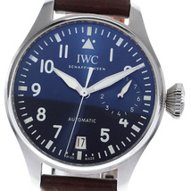 IWC IWC SCHAFFHAUSEN IW500916 ビッグパイロットウォッチ プティ・プランス 7デイズ 自動巻き メンズ 内箱・保証書付き_810716_画像1