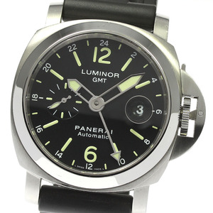 パネライ PANERAI PAM00297 ルミノール GMT デイト スモールセコンド 自動巻き メンズ 内箱・保証書付き_812140