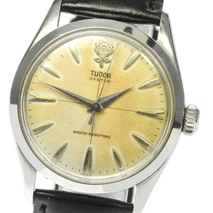 訳あり チュードル TUDOR 7934 オイスター Cal.無し 手巻き メンズ _803934