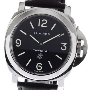 パネライ PANERAI PAM00000 ルミノール ベース ロゴ 手巻き メンズ 良品 内箱付き_802690