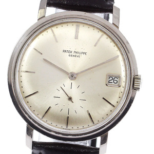 パテックフィリップ PATEK PHILIPPE ref.3445 K18WG スモールセコンド ヴィンテージ cal.27-460M 自動巻き メンズ アーカイブ付き_805148