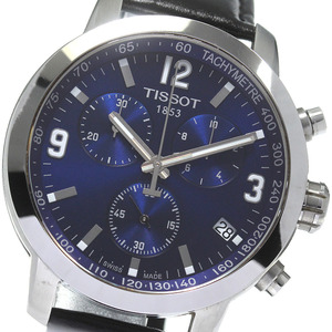 ティソ TISSOT T055417A クロノグラフ クォーツ メンズ 良品 _814001