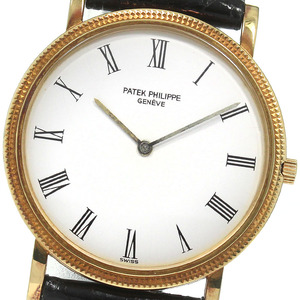 パテックフィリップ PATEK PHILIPPE ref.3520D カラトラバ K18YG 手巻き メンズ 箱・保証書付き_801526