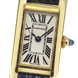 カルティエ CARTIER W1529956 タンクアロンジェ K18YG クォーツ レディース _780935