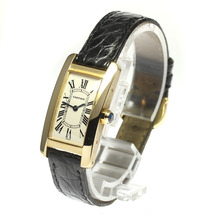 カルティエ CARTIER W2601556 タンクアメリカン SM K18YG クォーツ レディース _813914_画像2