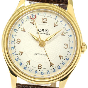 オリス ORIS 7470 ポインターデイト 自動巻き メンズ _815021