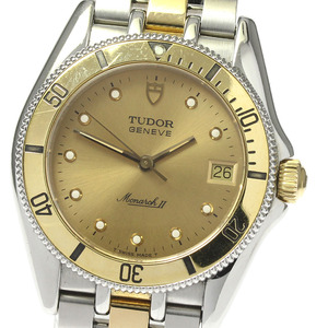 チュードル TUDOR 15753 モナーク デイト クォーツ ボーイズ _808666