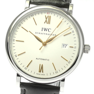 IWC IWC SCHAFFHAUSEN IW356517 Portofino Date самозаводящиеся часы мужской _814692