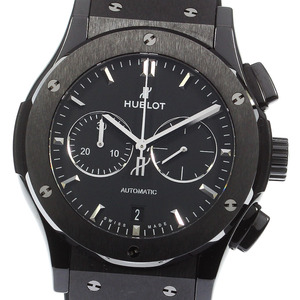 ウブロ HUBLOT 541.CM.1171.RX クラシックフュージョン クロノグラフ 自動巻き メンズ 美品 箱・保証書付き_815298