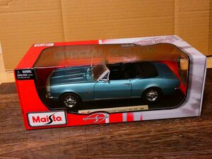  Maisto Maisto 1/18 1967 Chevrolet Camaro RS SS 396 Chevrolet Camaro ② Ame car minicar muscle car 