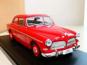 国産名車コレクション 1/43 ボルボ Volvo 122S アマゾン 1959 赤 アシェット 旧車 クラシックカー ミニカー ＴD